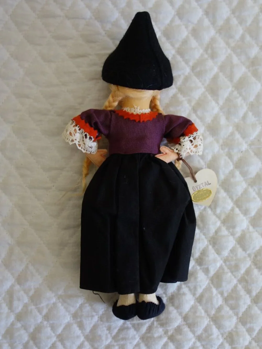Lot of 3 Vntg w/ tags OLD COTTAGE / BAITZ England Austria German Dolls - Picture 9 of 10